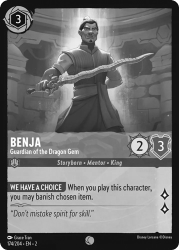 Benja Guardian of the Dragon Gem